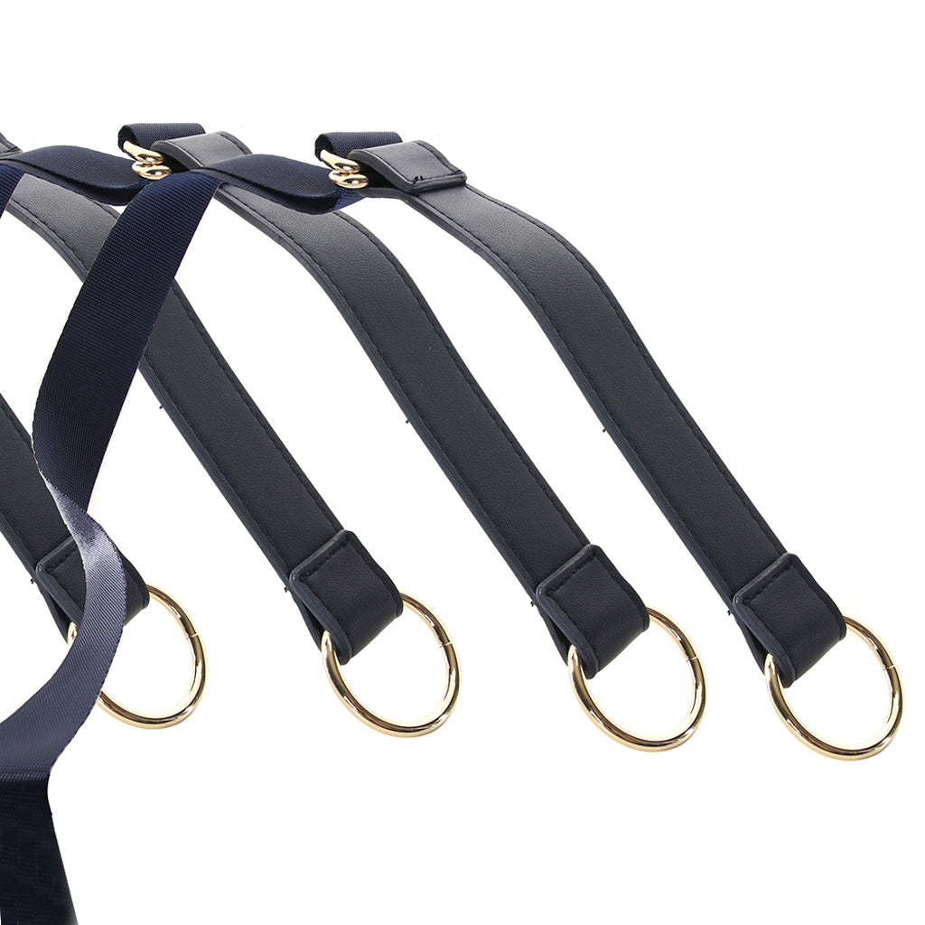 Bondage Couture Tie Down Straps in Blue Bondage and Fetish > Restraints