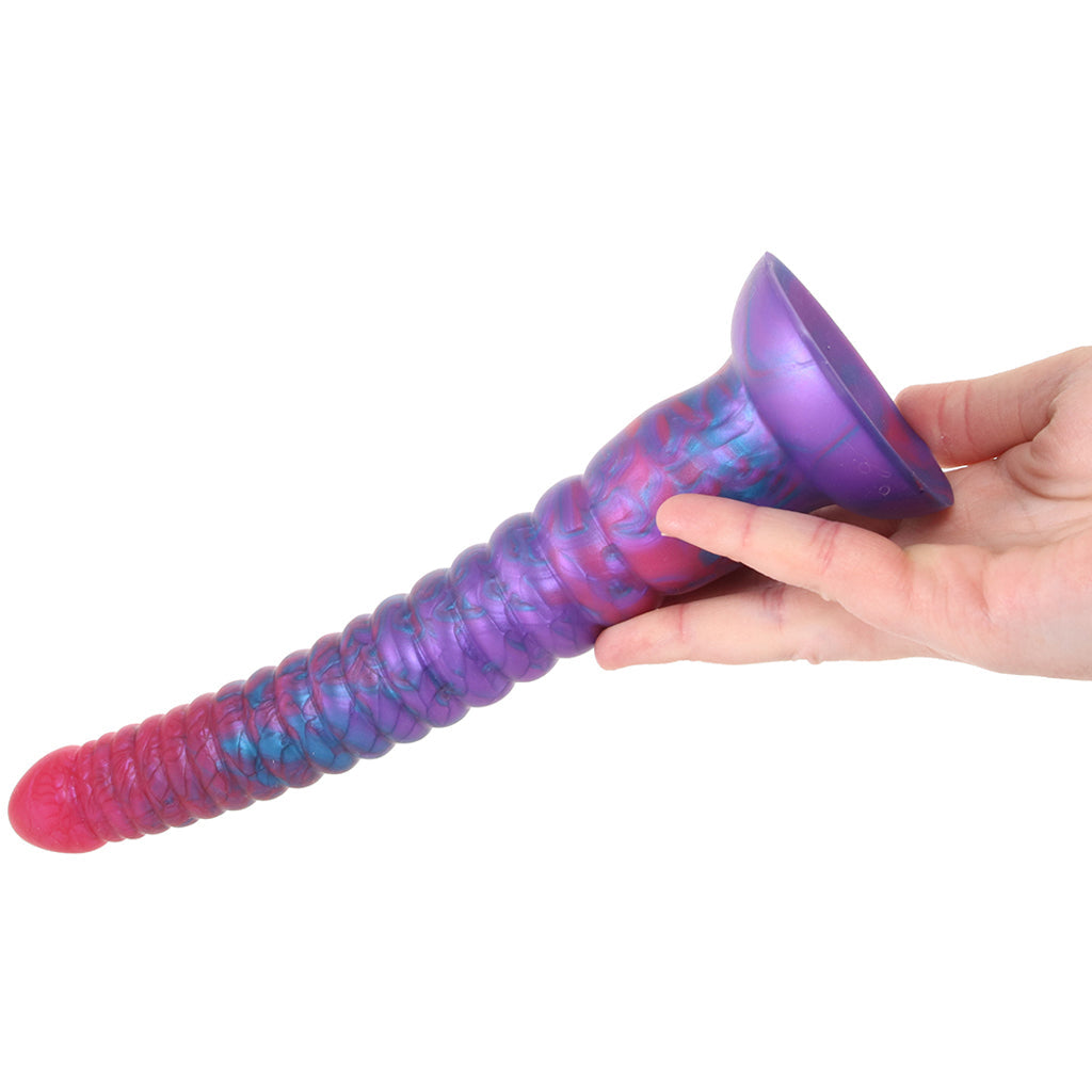 Colours Stacked 9 Inch Dildo in Pink/Blue Dildo Sex Toys > Non-Phallic Dildos