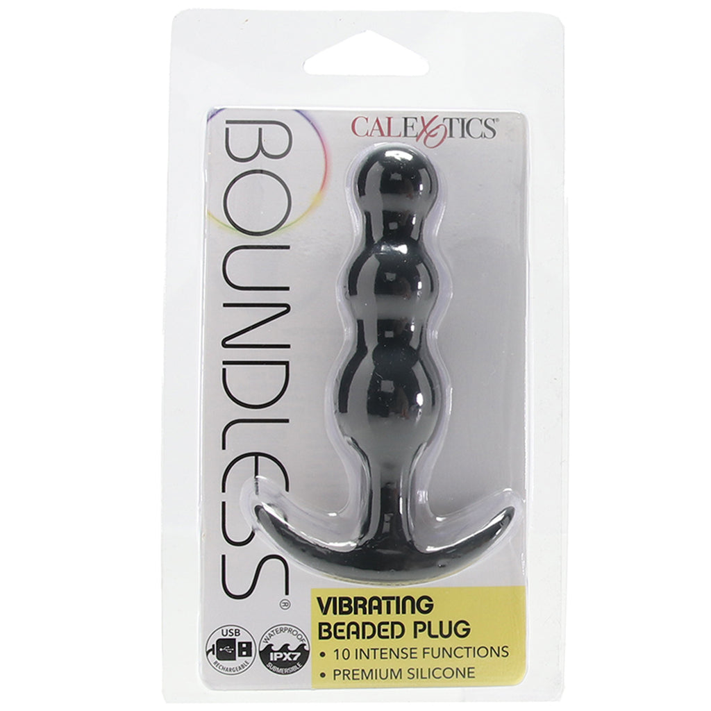 Boundless Vibrating Beaded Plug Anal Sex Toys > Butt Plugs