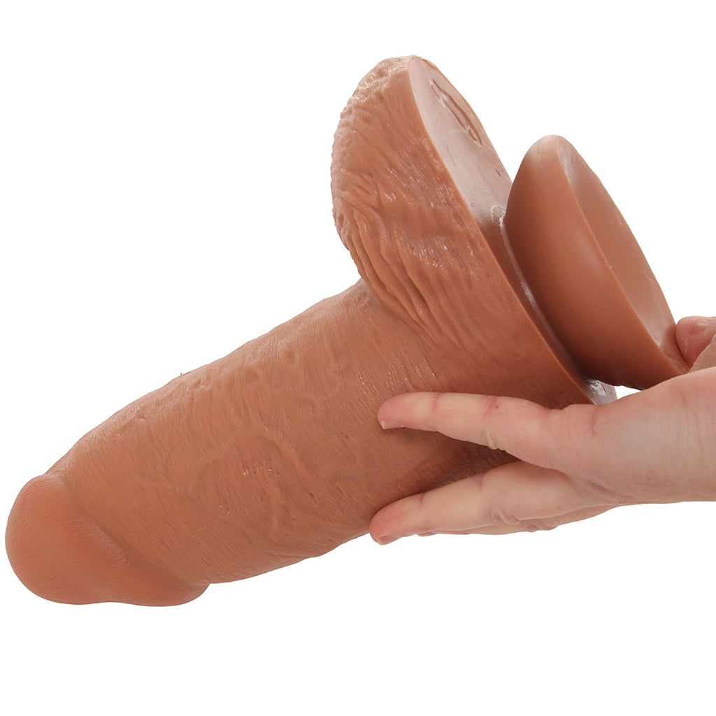 King Cock 9 Inch Chubby in Tan Dildo Sex Toys > Realistic Dildos