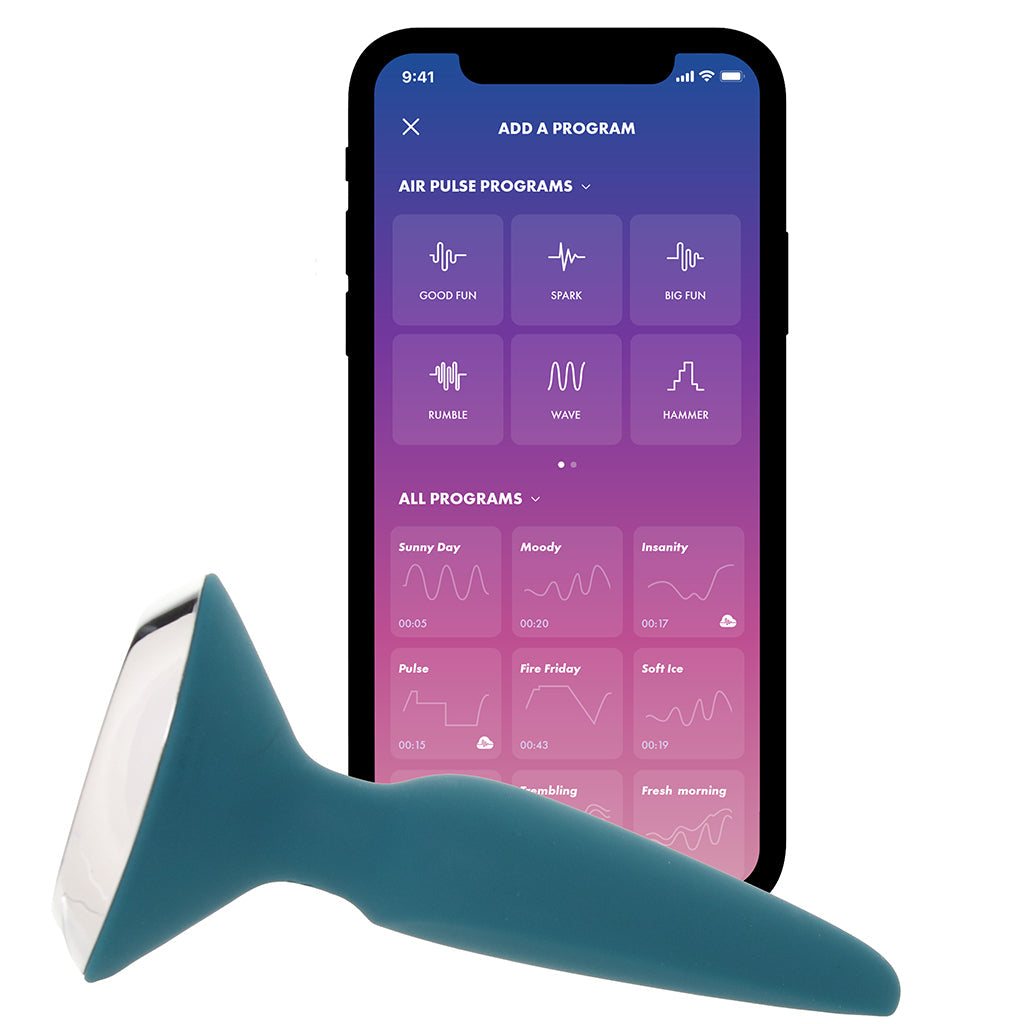 Satisfyer Plug-ilicious 1 Anal Vibe in Petrol Anal Sex Toys > Butt Plugs