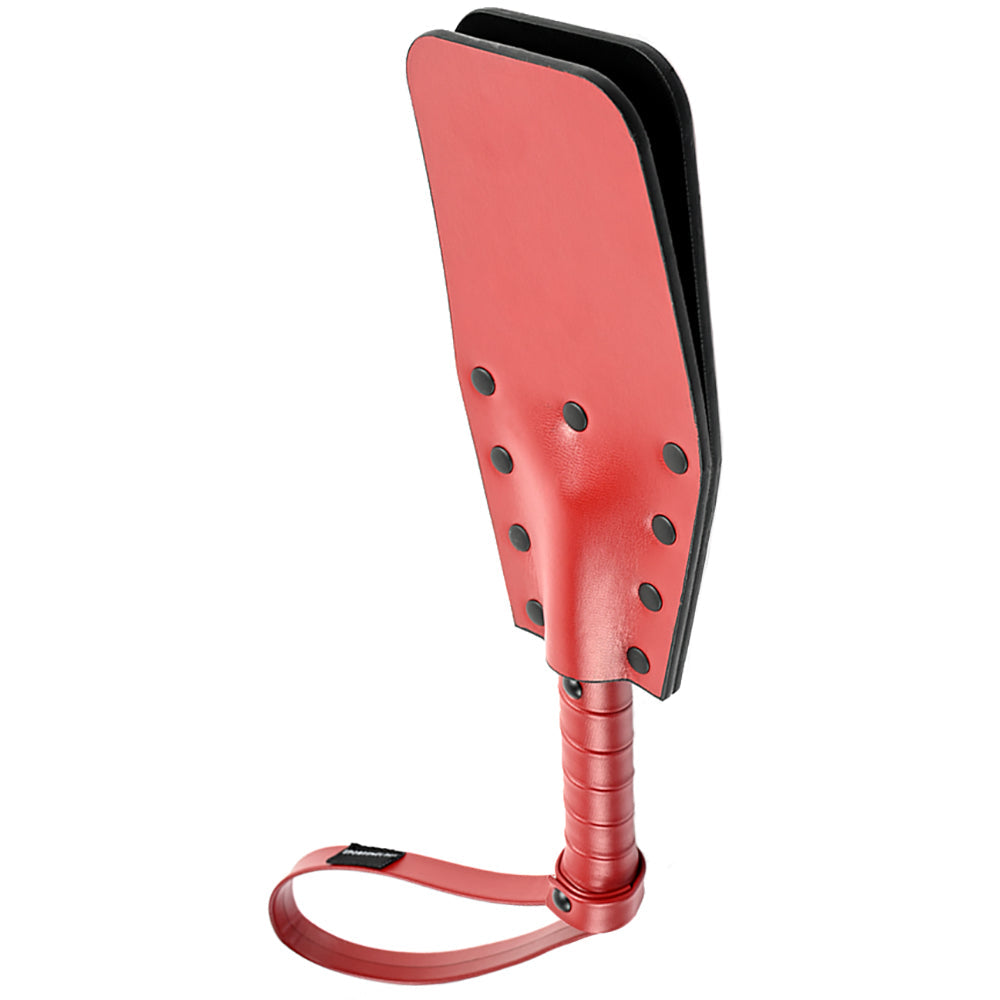 Saffron Studded Spanker Bondage and Fetish > Whips and Crops