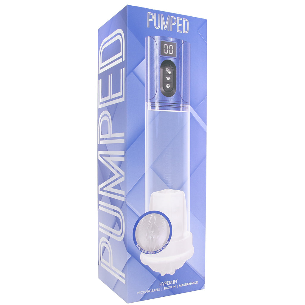 Pumped Hyperlift Penis Pump with Stroker Sleeve Male Enhancement > Penis Pumps