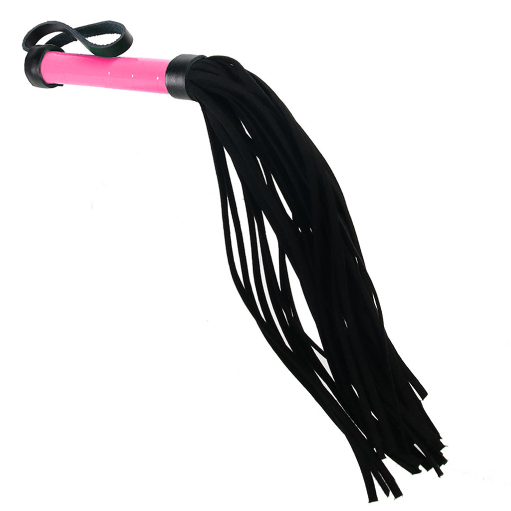 Electra Play Things Flogger in Neon Pink Bondage and Fetish > Whips and Crops