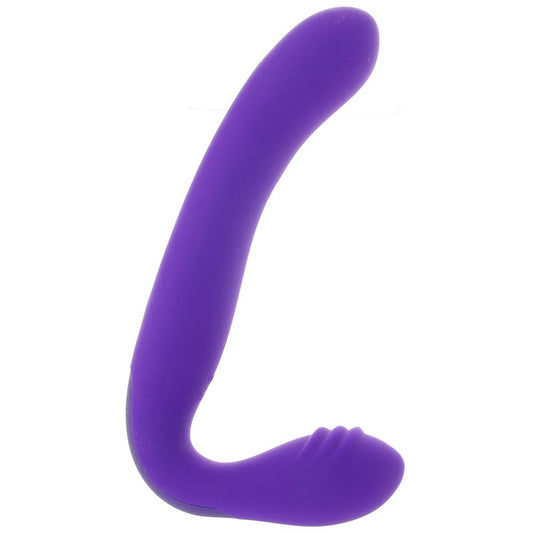 Rechargeable Love Rider Strapless Strap-On in Purple Vibrators > Strap-On & Wearable