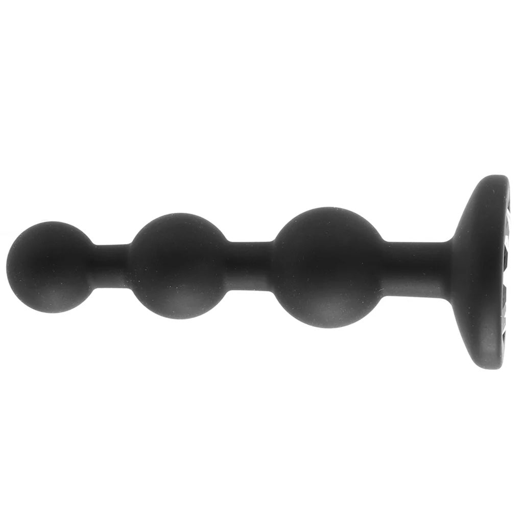 Ouch! Silicone Beaded Diamond Butt Plug Anal Sex Toys > Butt Plugs