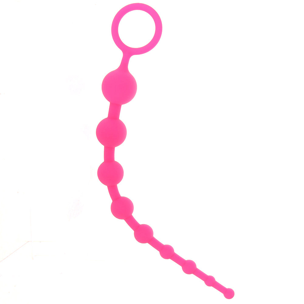 All About Anal Seamless Anal Beads in Pink Anal Sex Toys > Anal Beads