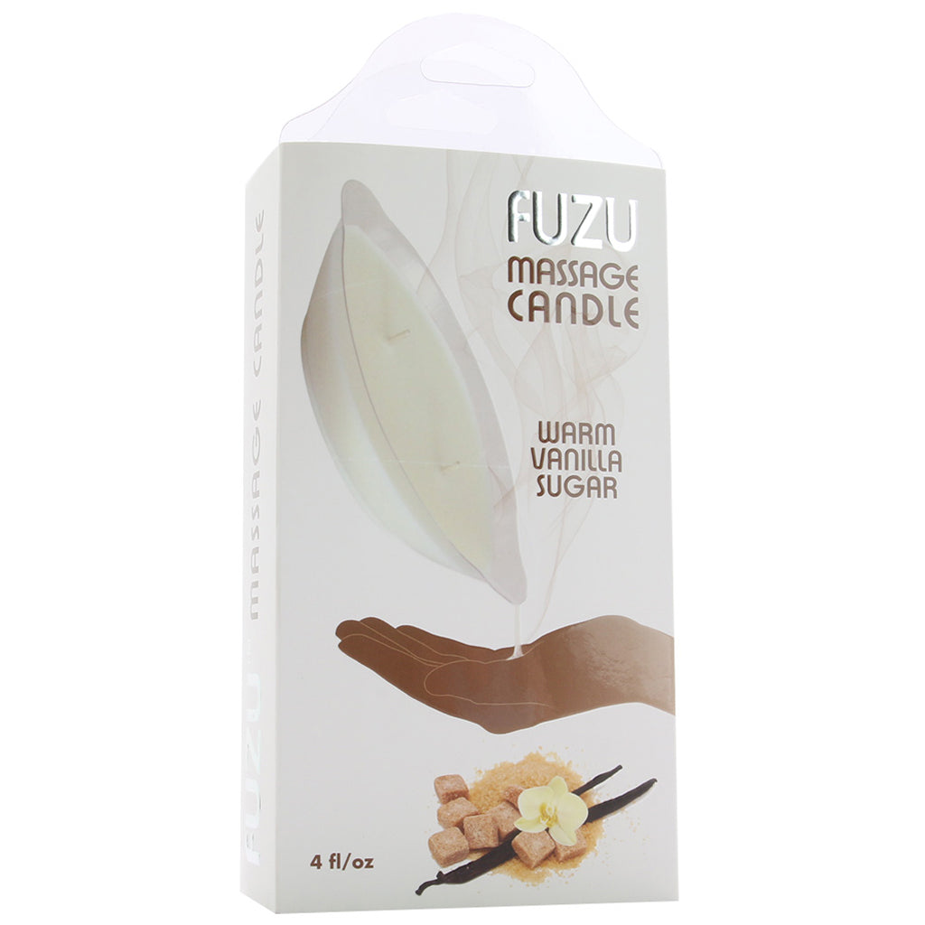Fuzu Warm Vanilla Sugar Massage Candle in 4oz Sensual Love > Massage