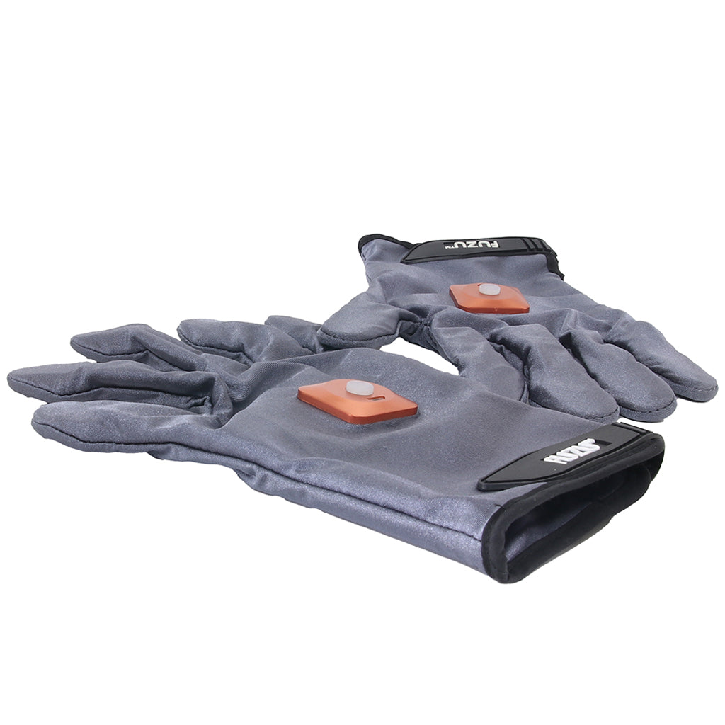 Fuzu Vibrating Large Massage Gloves in Grey Vibrators > Clitoral Stimulators
