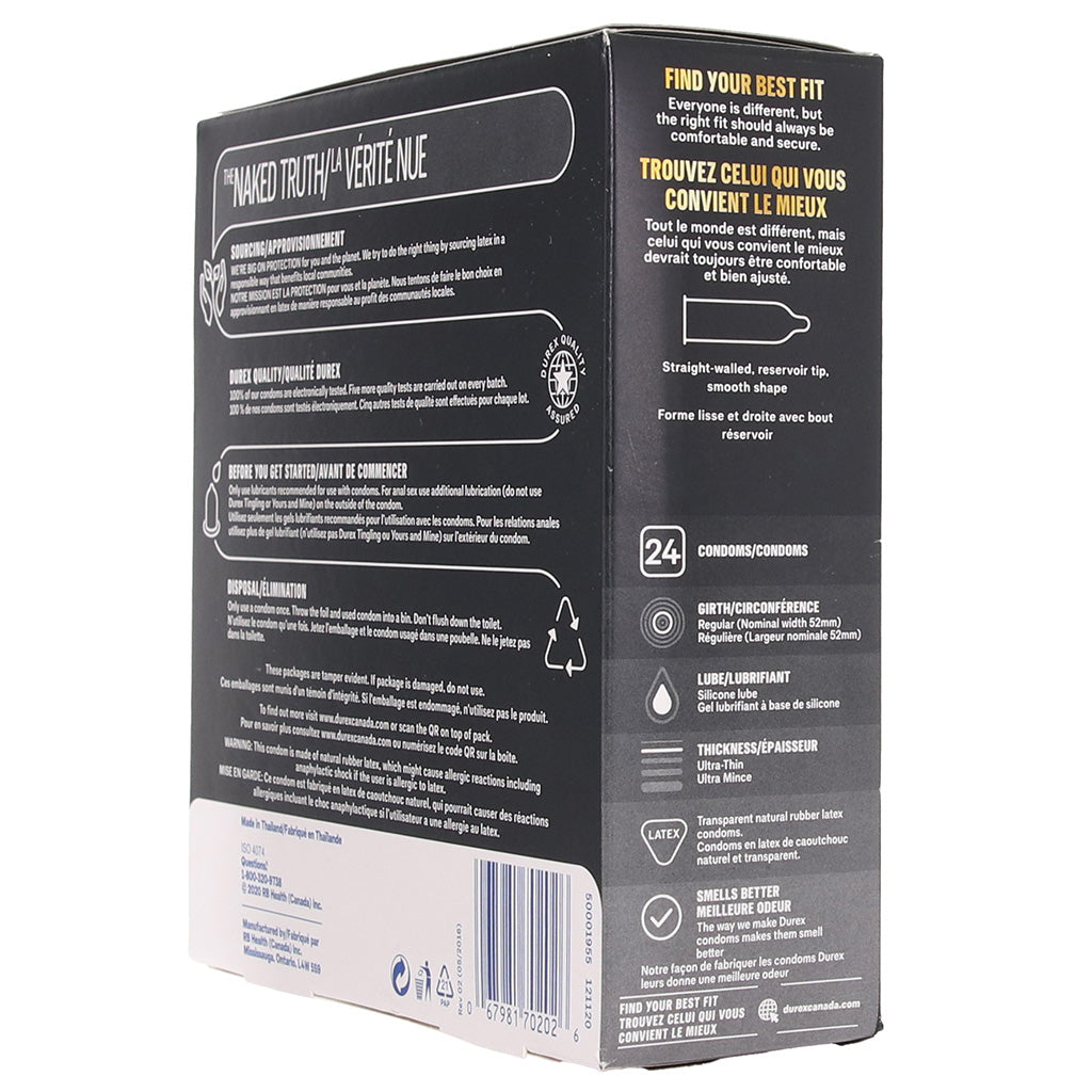Avanti Bare Latex Condoms in 24 Pack Condoms