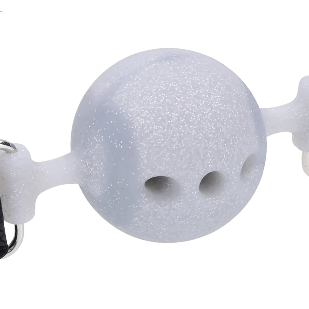 Sex & Mischief Lace Silicone Breathable Ball Gag Bondage and Fetish > Ball Gags & Mouth Restraints