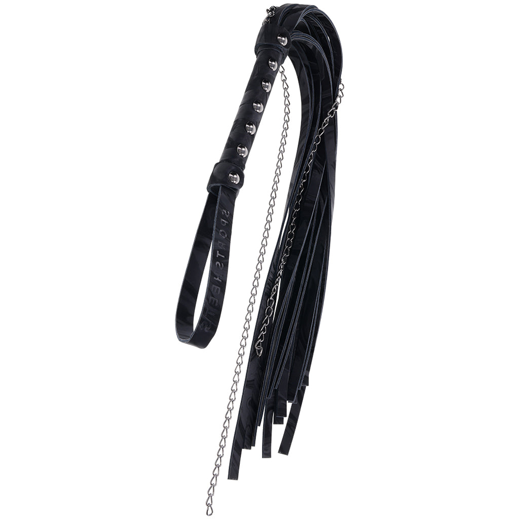 Velvet Noir Chain Flogger Bondage and Fetish > Whips and Crops