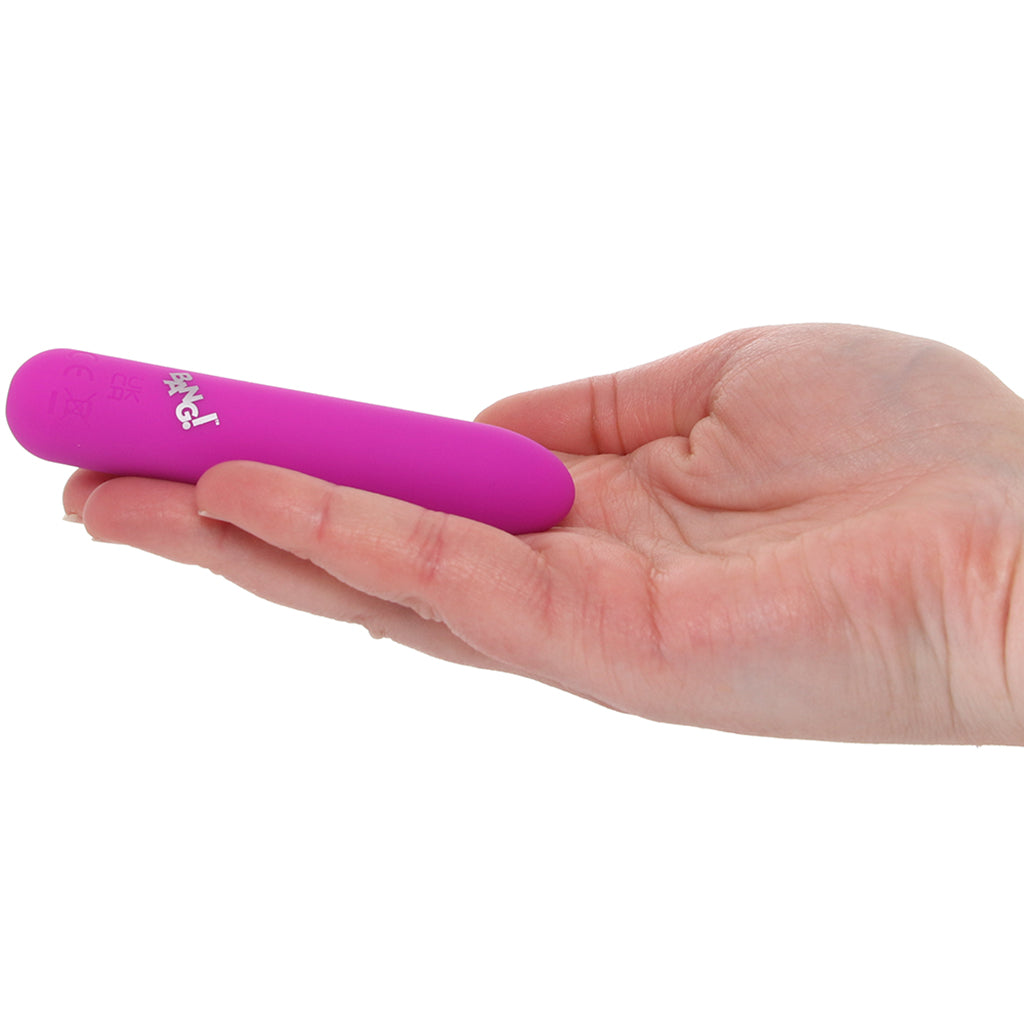 Bang! Flexible Tapered Silicone Bullet Vibe in Purple Vibrators > Bullet and Egg Vibrators