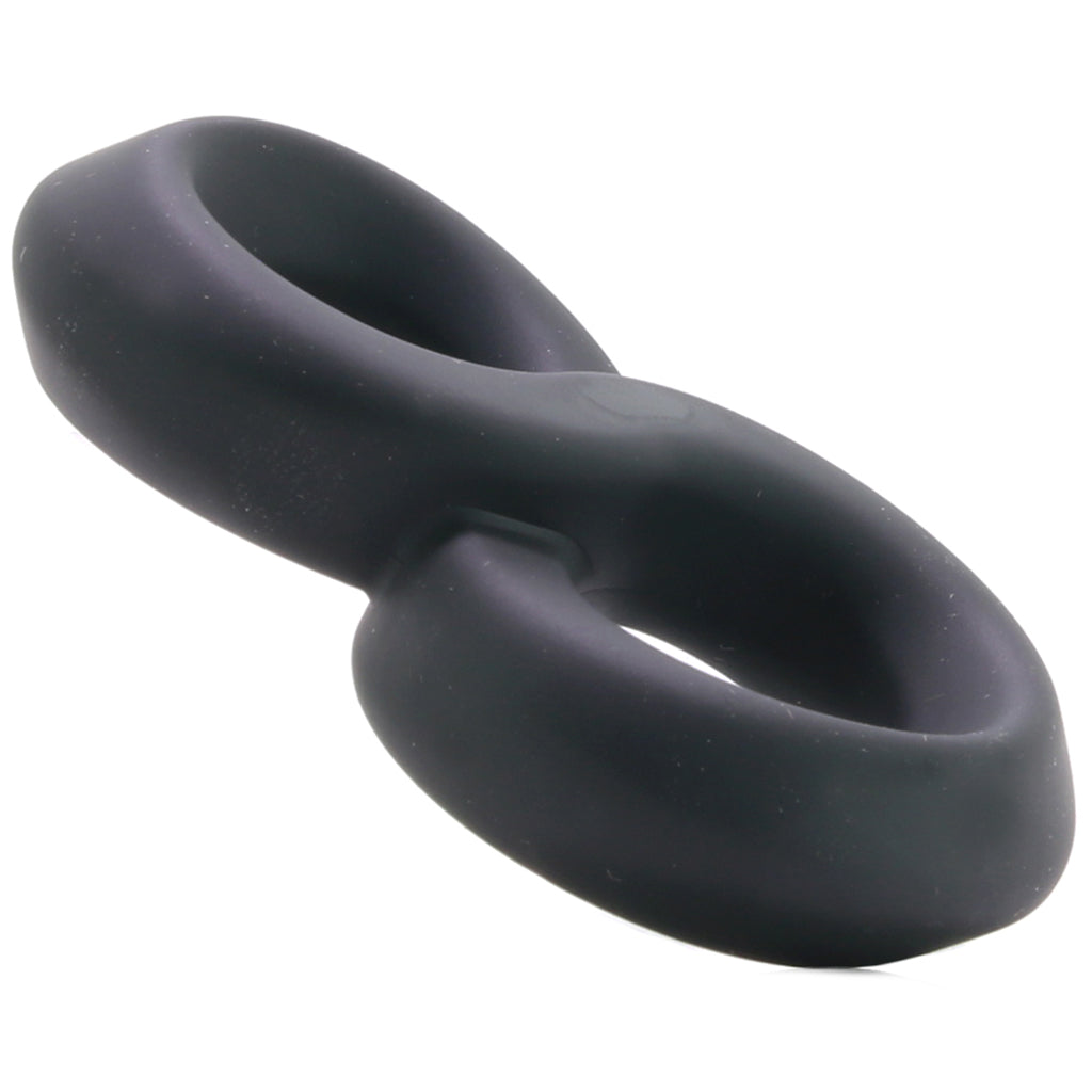 Renegade Super Stretchable Infinity Ring in Black Cock Rings