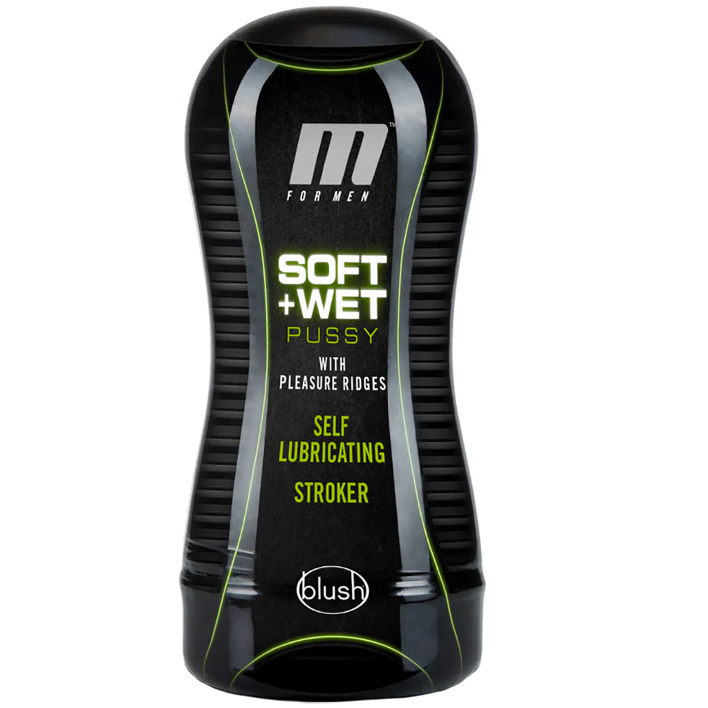 M For Men Soft + Wet Pussy in Pleasure Ridges Male Masturbators > Pocket Strokers