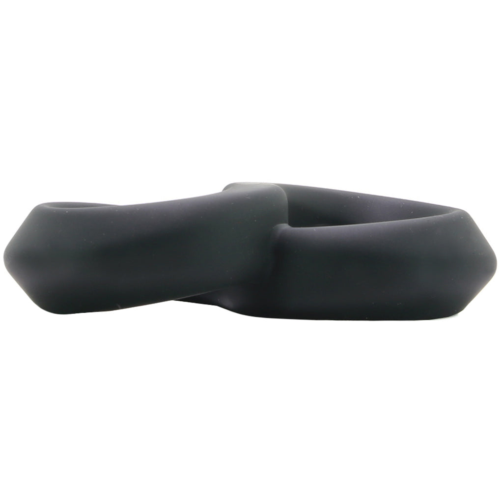 Renegade Super Stretchable Infinity Ring in Black Cock Rings