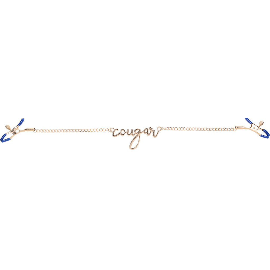 Sex & Mischief Cougar Nipple Clamps Bondage and Fetish > Nipple Stimulators & Clamps