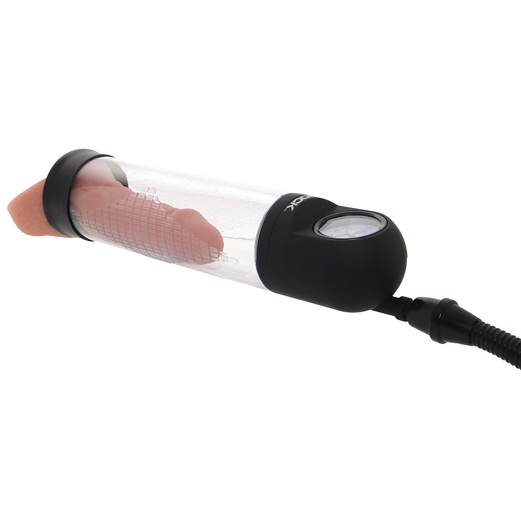 Jock Pump Up Pull Rod Penis Pump with Pressure Gauge Male Enhancement > Penis Pumps