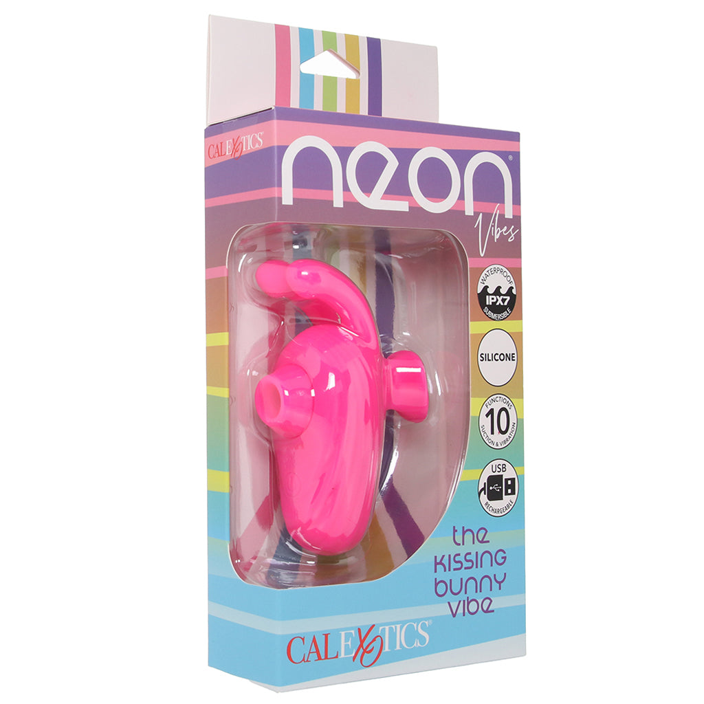 Neon Vibes The Kissing Bunny Vibe Vibrators > Clitoral Stimulators