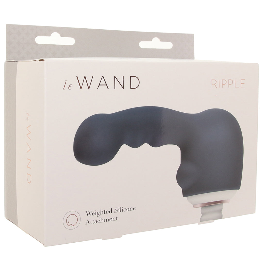 Le Wand Ripple Weighted Silicone Wand Attachment Vibrators > Wands