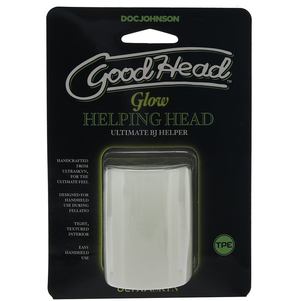 GoodHead Glow Helping Head Stroker Male Masturbators > Discreet Masturbators