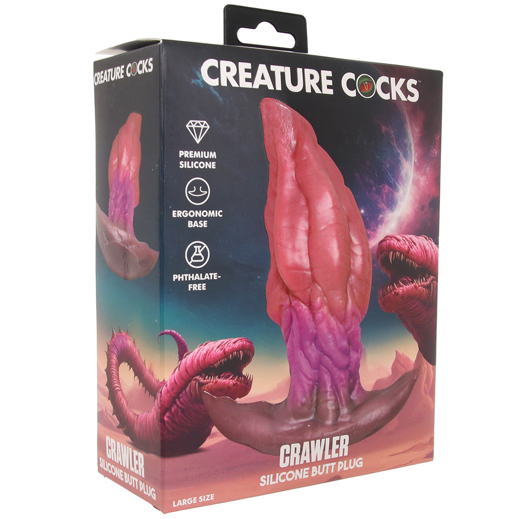Creature Cocks Crawler Silicone Butt Plug in Large Anal Sex Toys > Butt Plugs