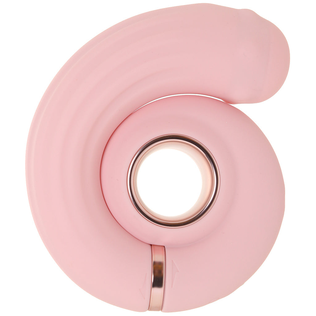 Loveline Perles Rotating Beads Swirl Vibe in Pink Vibrators > G-Spot Vibrators