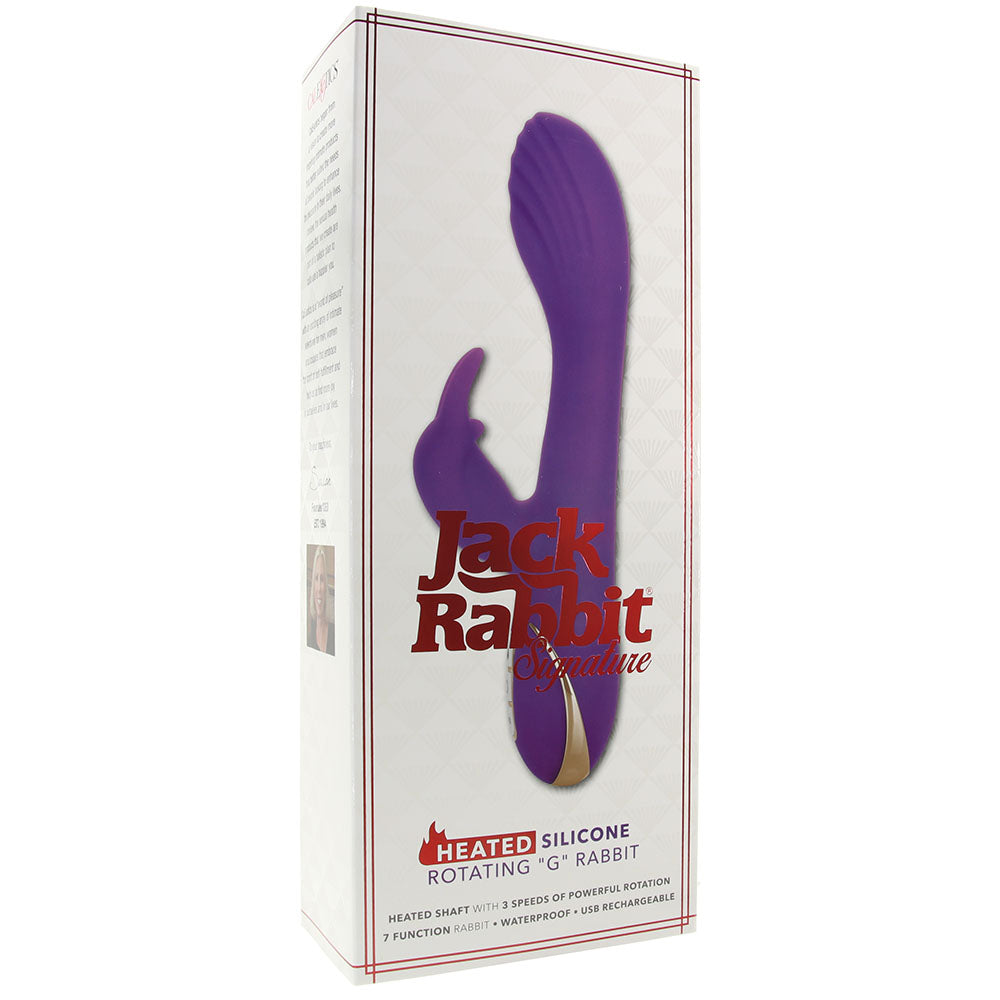 Jack Rabbit Heating Rotating "G" Rabbit Vibe Vibrators > Rabbit Vibrators