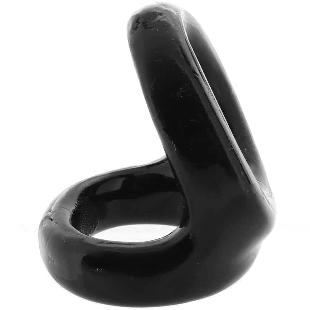 Colt Snug Tugger Dual Support Ring in Black Cock Rings