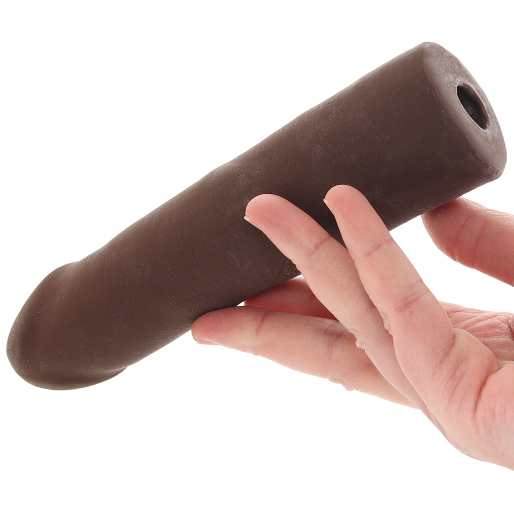The Realistic 7 Inch Cock in Chocolate Dildo Sex Toys > Realistic Dildos