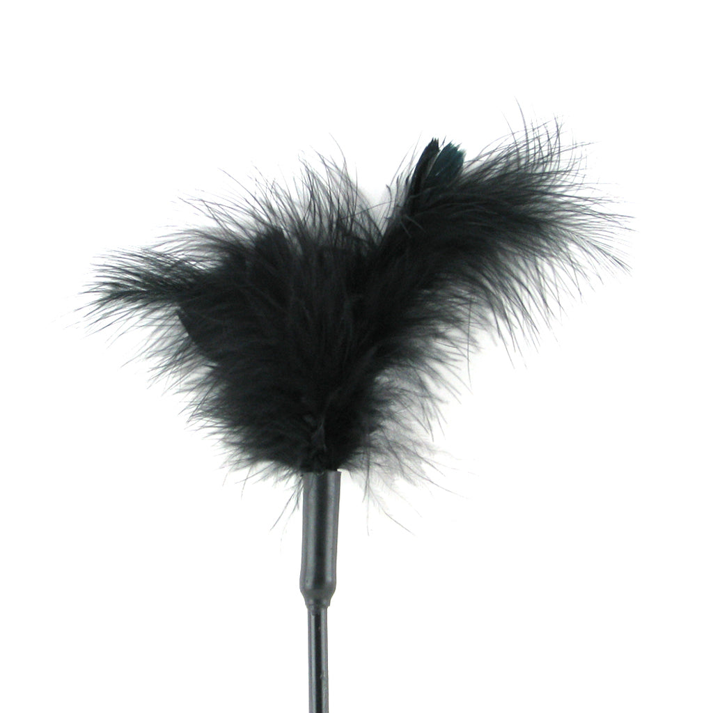 Feather Tickler 7 Inch in Black Bondage and Fetish > Tools & Accessories
