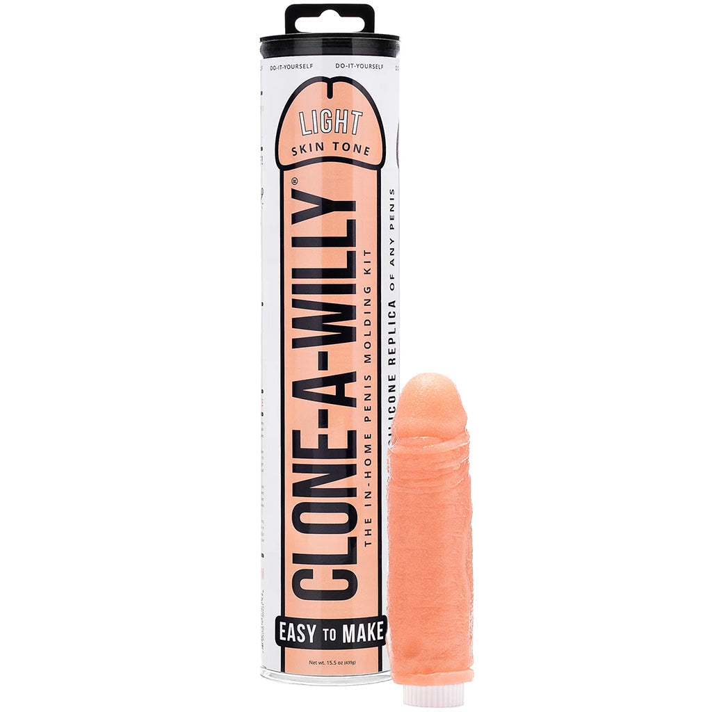 Clone-A-Willy Vibrator Kit in Light Skin Tone Vibrators > Realistic Vibrator Dildos