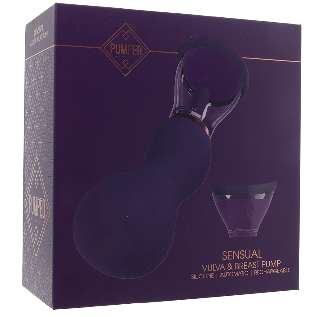 Pumped Sensual Vulva & Breast Pump in Purple Vibrators > Clitoral Stimulators