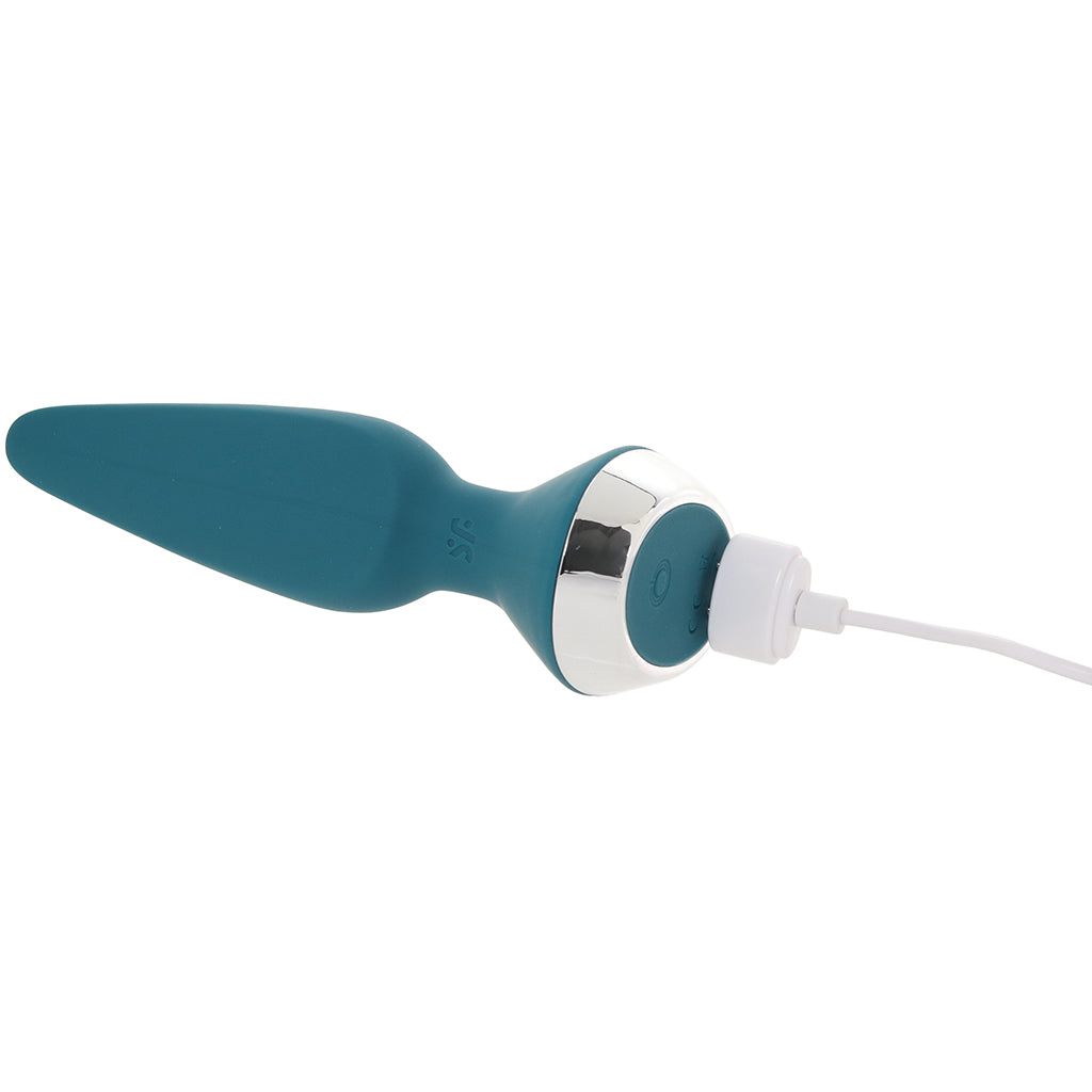 Satisfyer Plug-ilicious 1 Anal Vibe in Petrol Anal Sex Toys > Butt Plugs