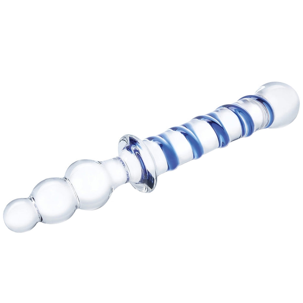 gläs Twister 10 Inch Dual Ended Glass Dildo Dildo Sex Toys > G-Spot Dildos