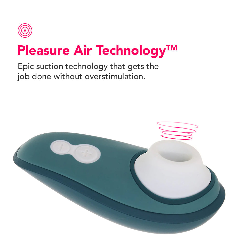 Womanizer Liberty 2 Clitoral Stimulator in Dark Petrol Vibrators > Clitoral Stimulators