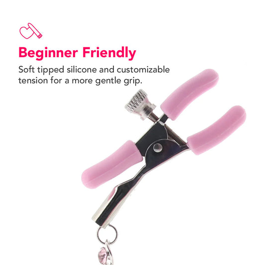 PinkCherry In A Pinch Beginner Nipple Clamps