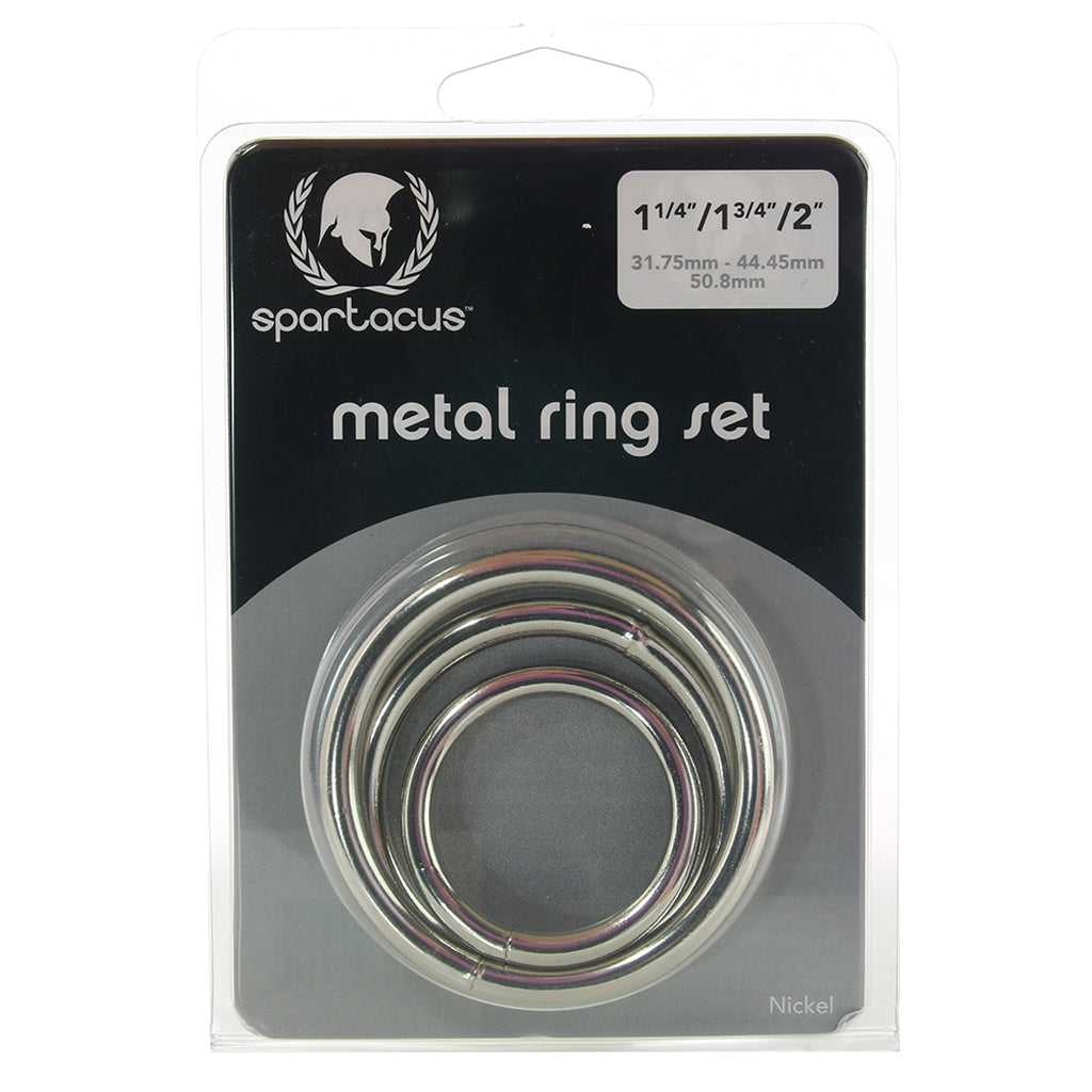 Metal Cock Ring Set Cock Rings