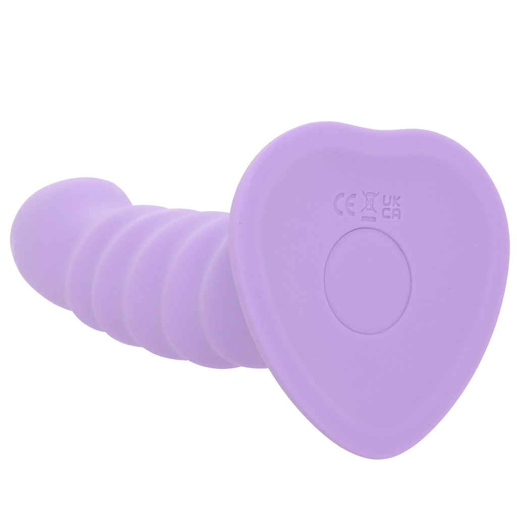 Colours 5 Inch Ribbed Remote Vibe in Purple Vibrators > G-Spot Vibrators