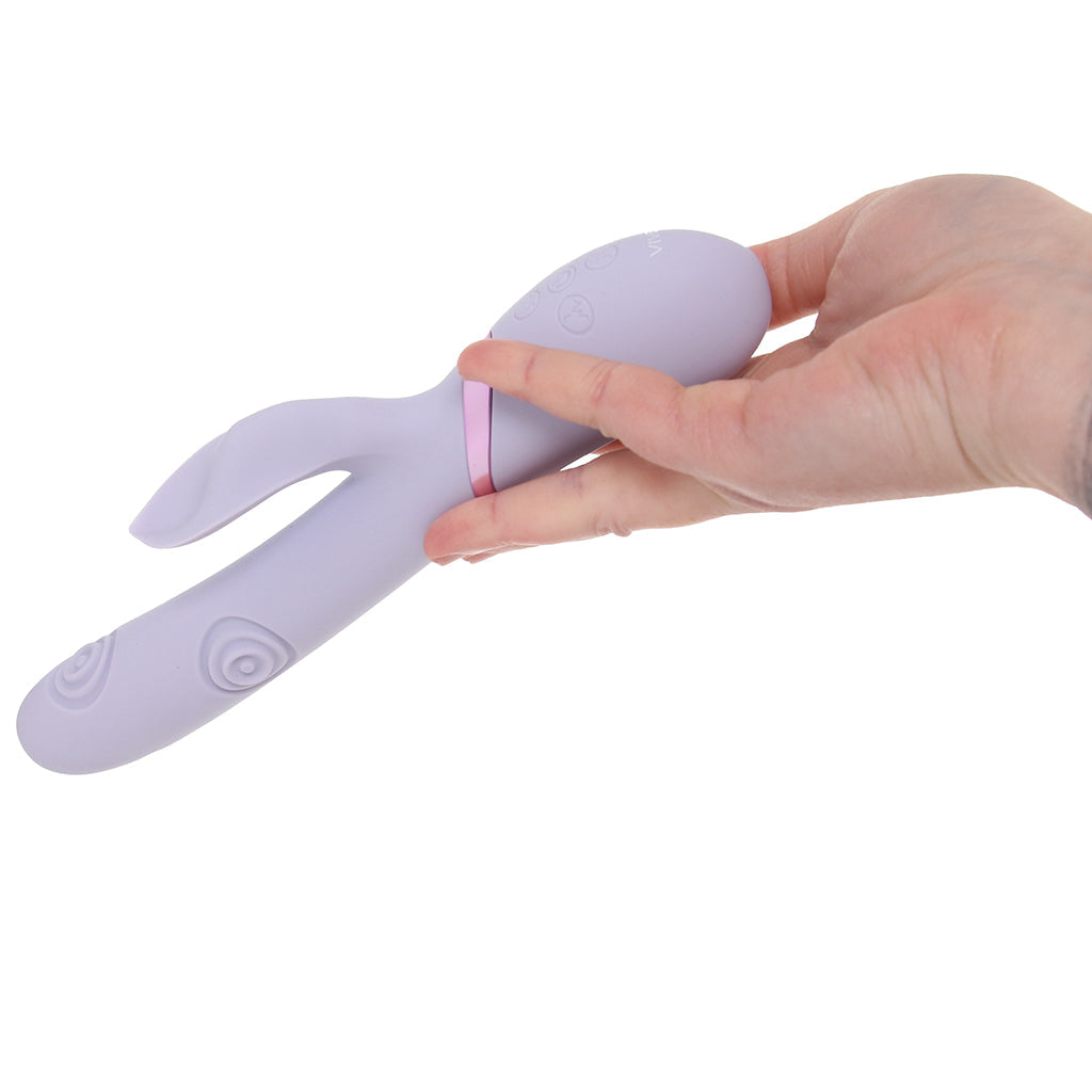 Dolce Vive Fronda Tapping Leaf Rabbit Vibe Vibrators > Rabbit Vibrators