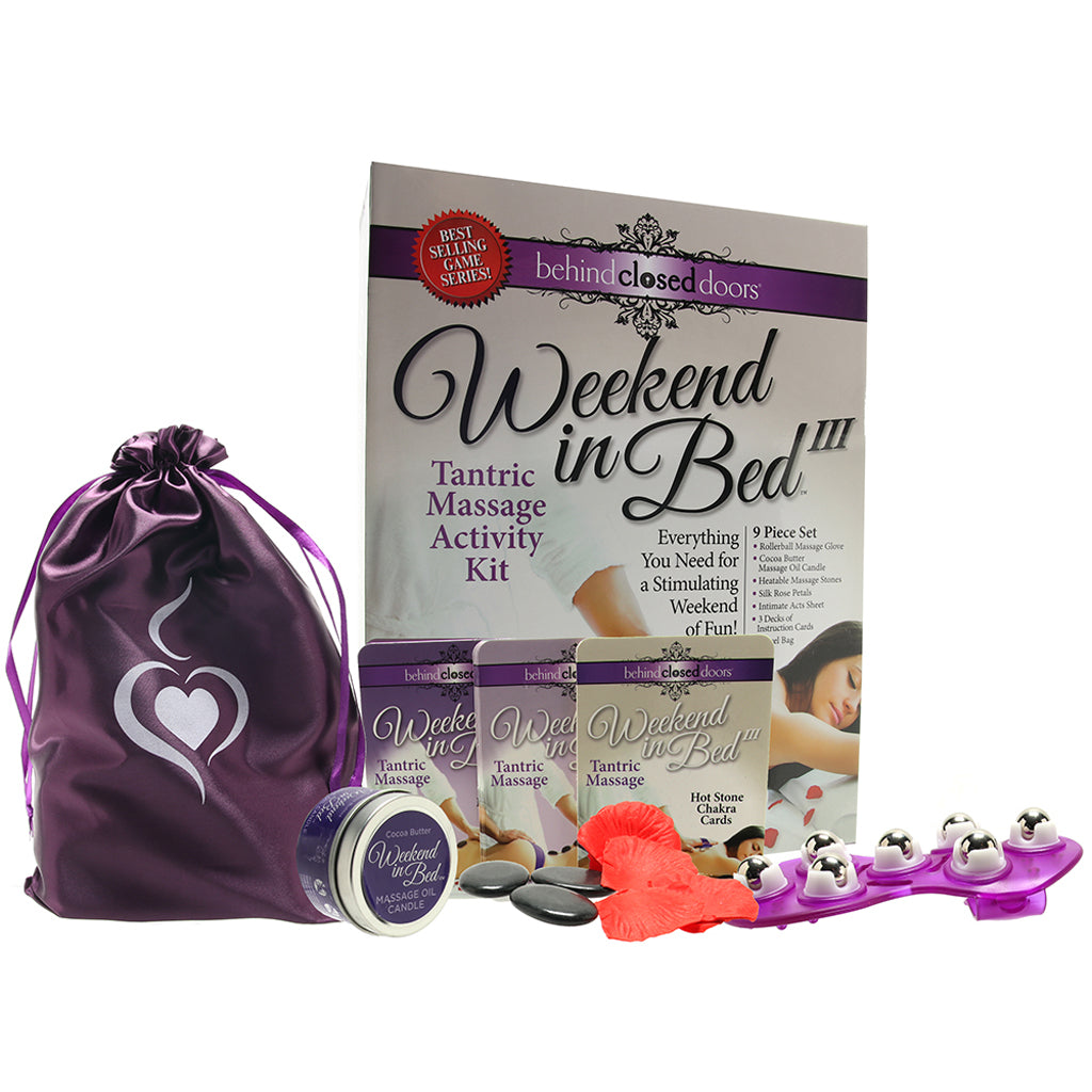 Weekend in Bed 3 Tantric Massage Activity Kit Sensual Love > Massage
