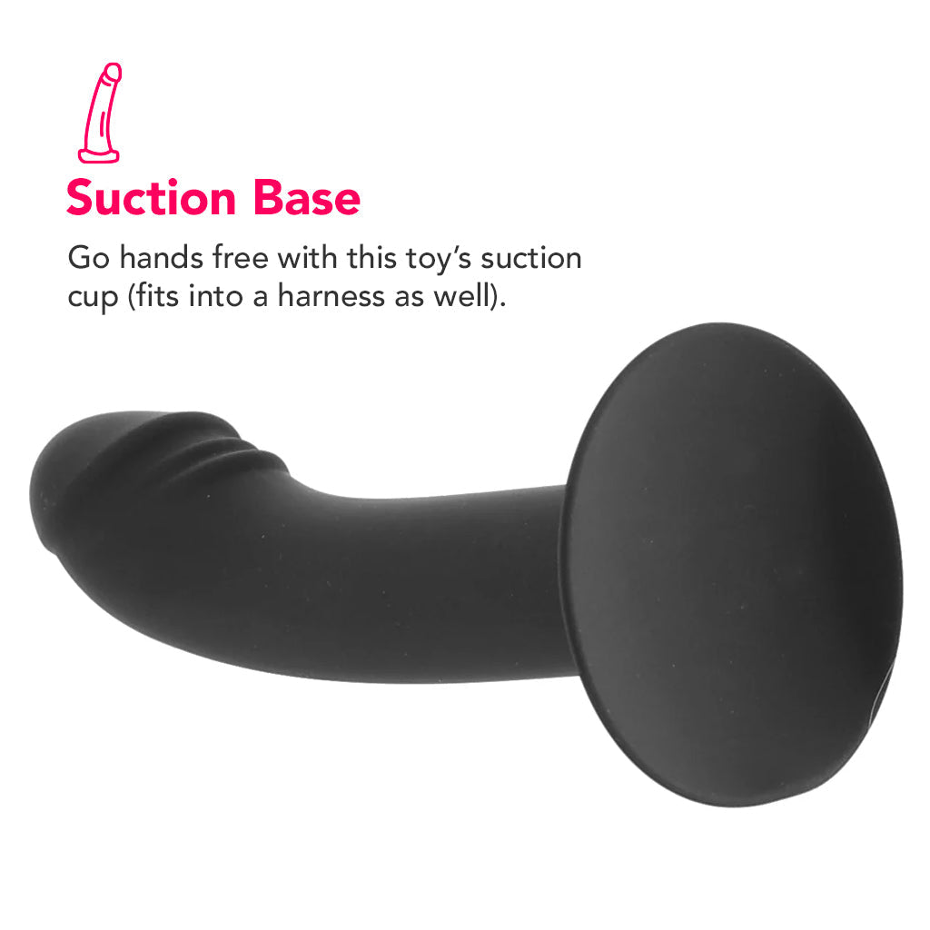 Silicone Curved Anal Stud Probe Dildo Sex Toys > Anal Dildos