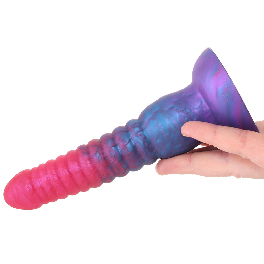 Colours Stacked 6 Inch Dildo in Pink/Blue Dildo Sex Toys > Non-Phallic Dildos