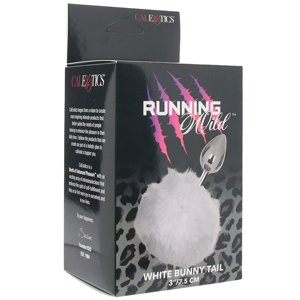Running Wild White Bunny Plug Anal Sex Toys > Butt Plugs