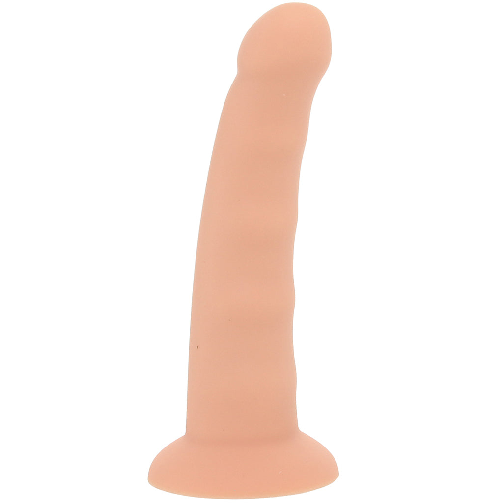 PinkCherry Premium 6.5 Inch Light Silicone Wavy Dildo Dildo Sex Toys > G-Spot Dildos