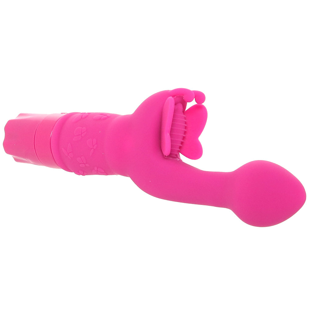 Silicone Butterfly Kiss Vibe in Pink Vibrators > G-Spot Vibrators