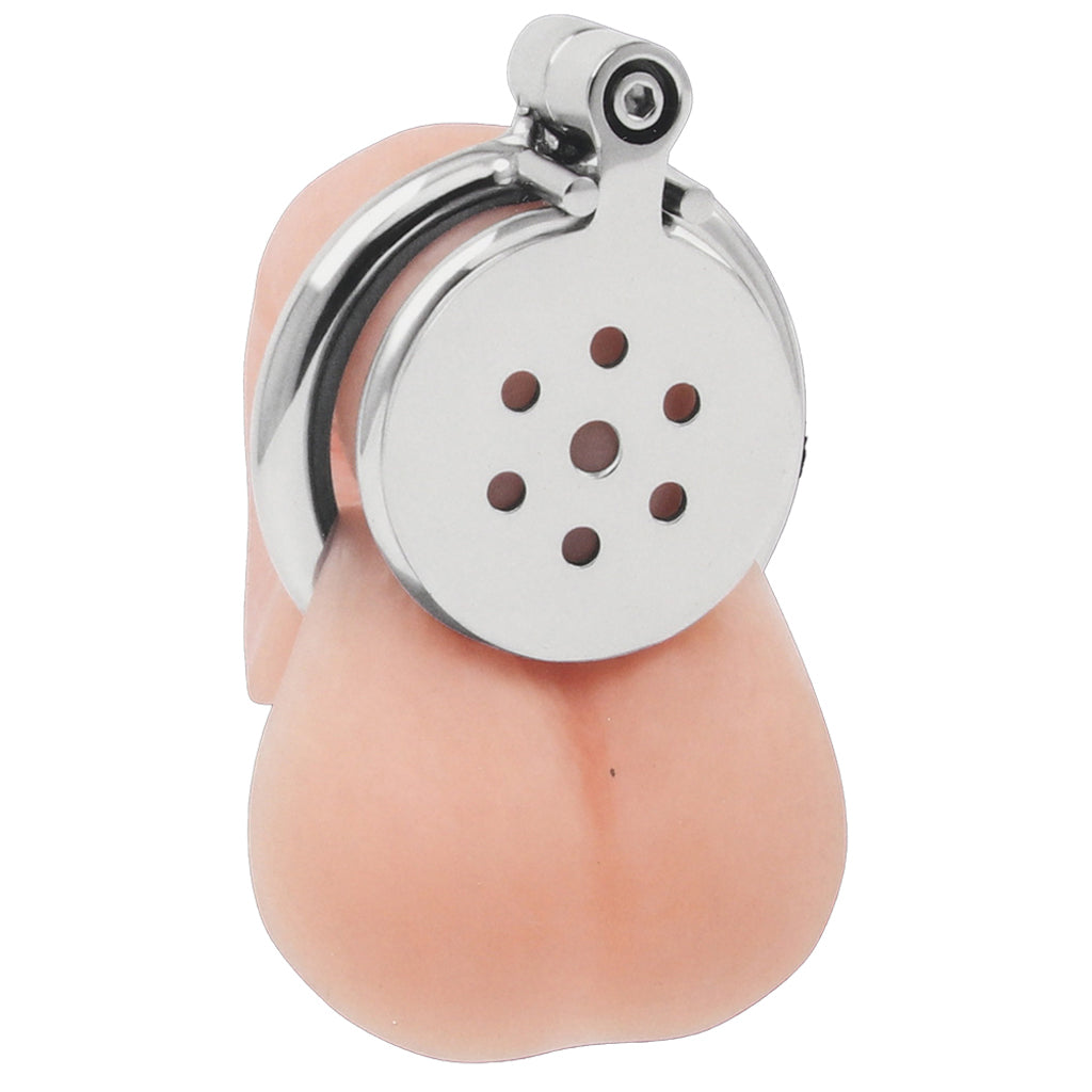 Lockmaster Flat Inverted Chastity Cage Bondage and Fetish > Cock and Ball Devices