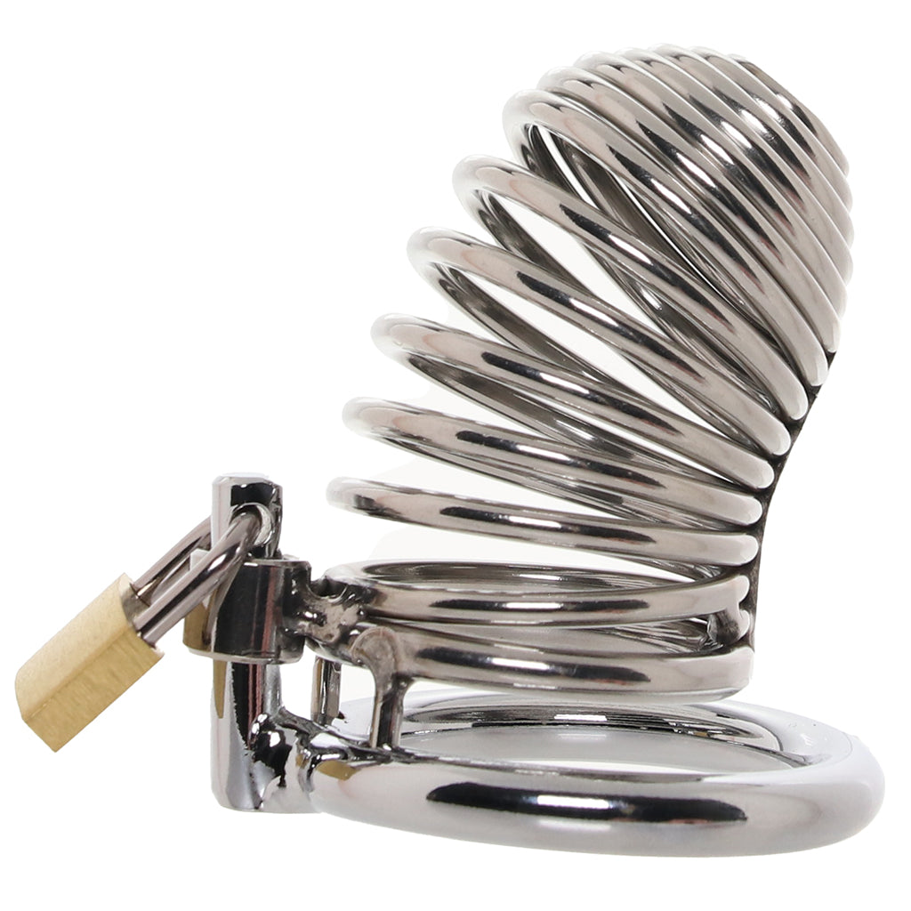 Blueline Prisoner Cock Cage Bondage and Fetish > Cock and Ball Devices
