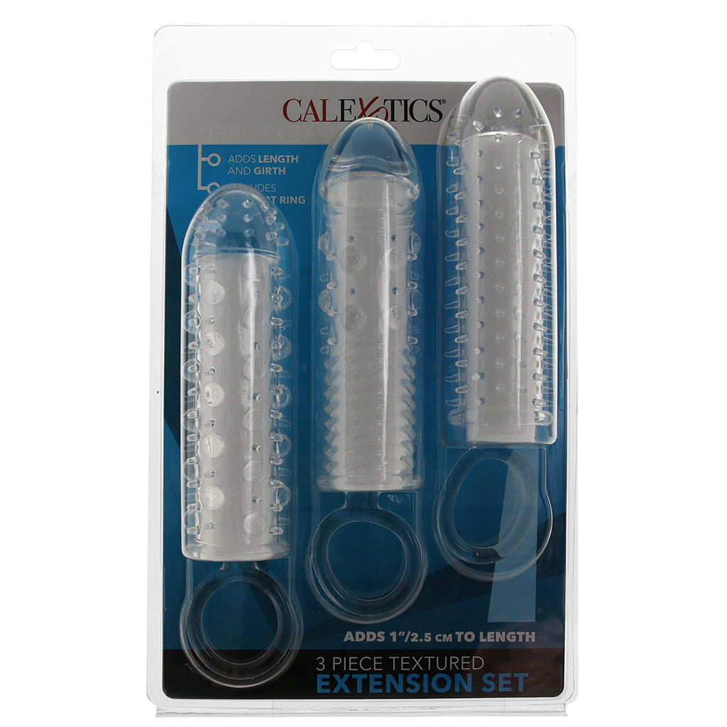 3-Piece Penis Extension Set Male Enhancement > Extenders and Sleeves