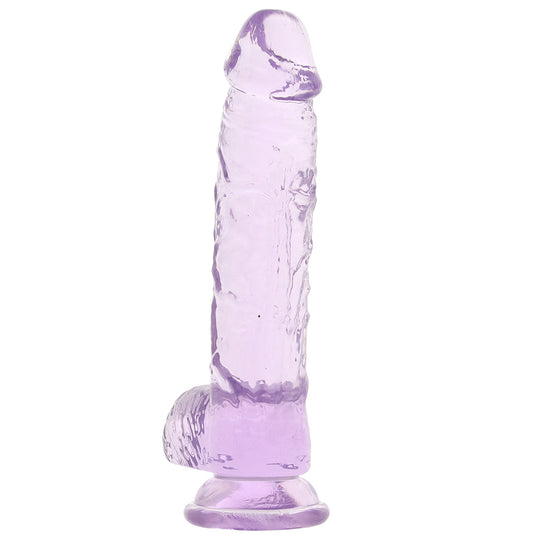 RealRock 5 Inch Realistic Ballsy Dildo in Purple Dildo Sex Toys > Realistic Dildos